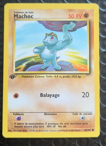 Carte pokémon machoc - ✨ carte,
