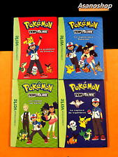 LIVRES  POKEMON  Noir & Blanc  N° 1-2-3-4  bibliothèque verte