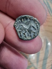 Bronze Carnutes Au Cheval Et