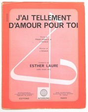 Partition vintage sheet music