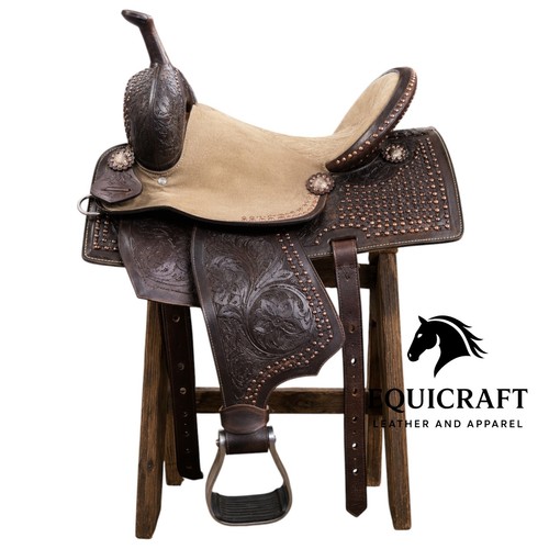 Selle western cuir - selle, en