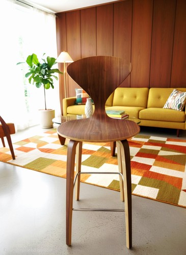 Norman cherner bar stool - bar,