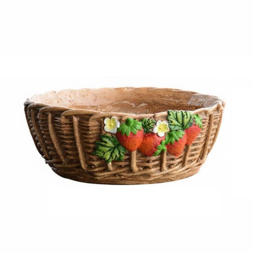 Cache pot tressé imitation - tressé,