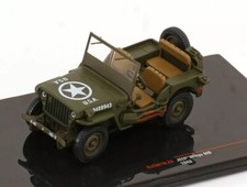 Jeep Willys MB vert olive US Army 1943 IXO CLC567N 1:43 USA impression - fonte -