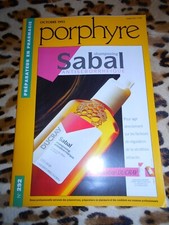 Revue Porphyre, préparateur