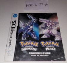 Notice Nintendo DS - Pokémon Version Diamant/Version Perle - Bon État