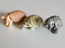 3 animaux (Tatou, Tortue, Porc-Epic) - Kinder Natoons