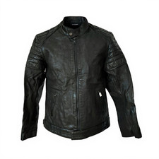 Veste en cuir Deus Ex Machina homme taille M