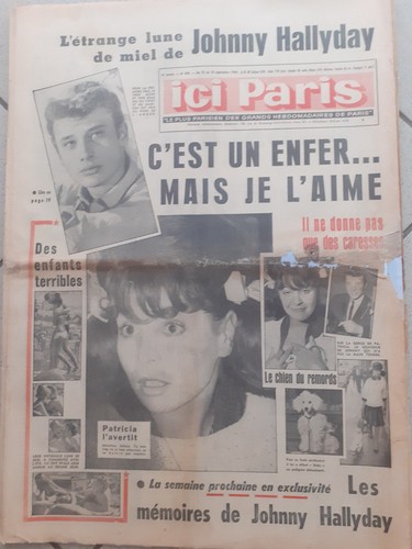 Johnny hallyday ici - johnny,