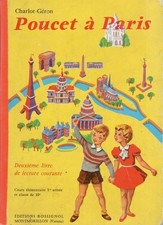 ancien livre scolaire méthode de lecture Poucet à Paris ©1964