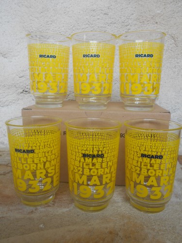 Service verres ricard - 6,