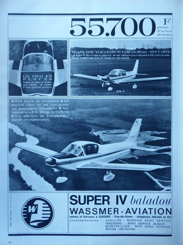 1966 pub wassmer aviation - 11/1966,