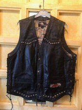 Veste biker cuir - veste,