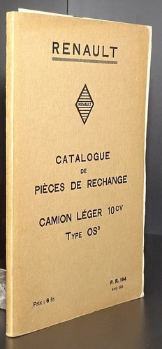 Renault catalogue de pièces - :,