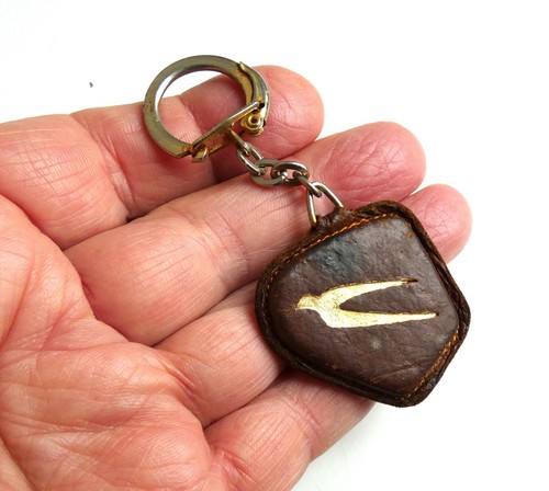 Ancien porte clé - , cuir