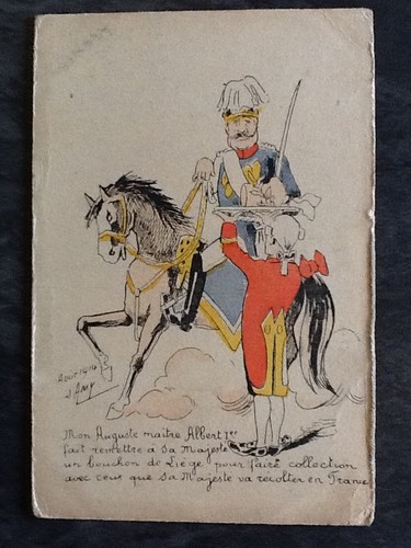 Satirique signee jamy 1914 - jamy,