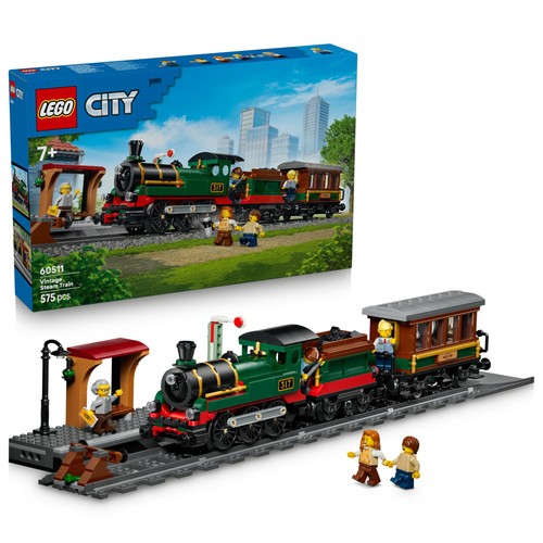 Lego city vintage steam train - lego,