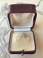 Ancien écrin / Boite à bijoux Pour Bague Joaillier Bijouterie