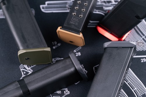 Glock mag base - mag, plate