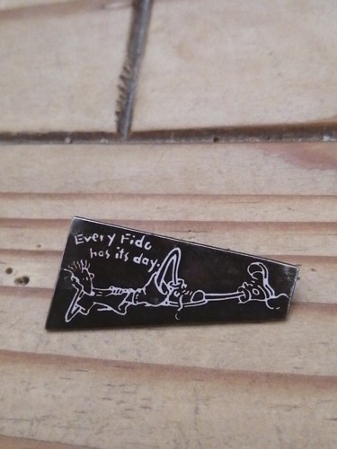 Pin pins enamel - enamel#, "fido