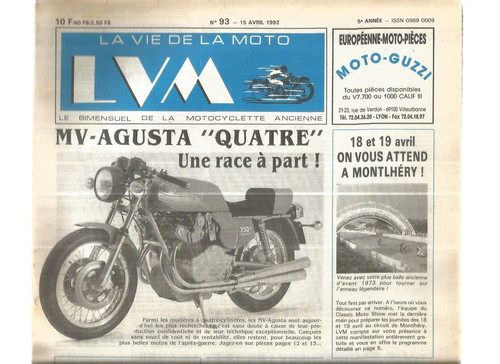 Vie moto n - la, n°93
