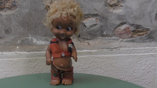 Vintage poupée tiki bambin - vintage,