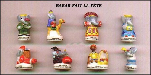 Babar éléphant 2003 - babar, set