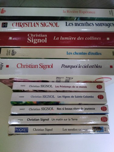 Lot livres christian - lot,