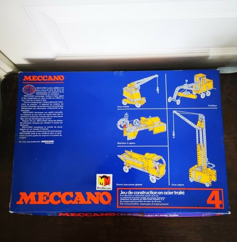 Ancien vintage meccano jeu - ancien,
