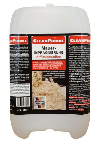 Imprégnation mur litres - mur, 5