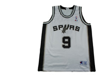Maillot basket rétro Spurs San Antonio N°9 Parker NBA