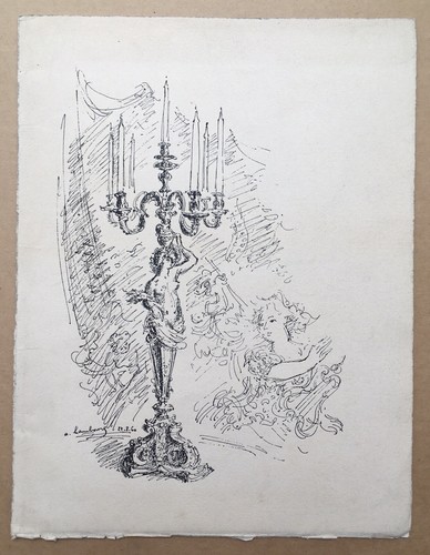 Lithographie andré hambourg - lithographie,