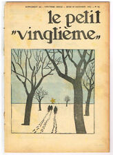 PETIT VINGTIèME/XXème  1934