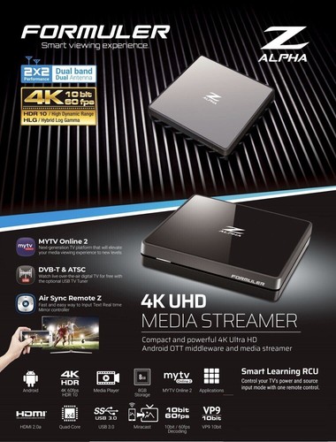 Formuler alpha dual band - formuler,