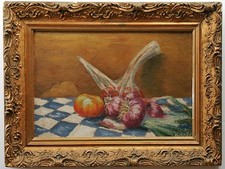 huile sur toile, nature morte