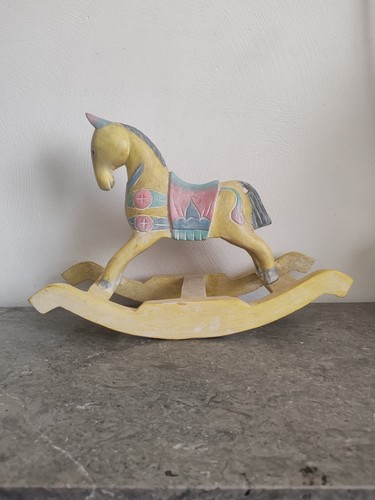 Cheval bascule artisanal en - cheval,