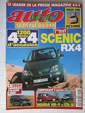 AUTO VERTE  4X4 N° 226 / SCENIC RX4/PAJERO 2000/HONDA HR-V ET CR-V