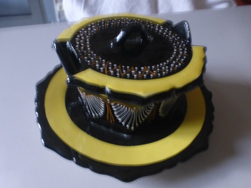 Ancien beurrier faience - ancien,