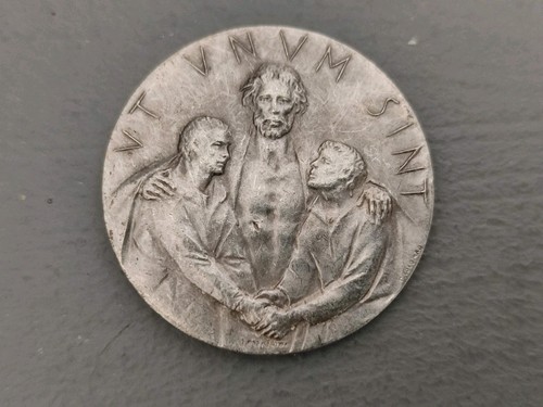 Médaille métal argenté - métal,