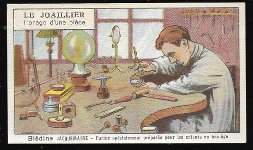 Joaillier forage d une - le,