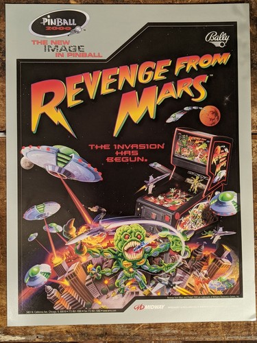 Pinball 2000 revenge from mars - pinball,
