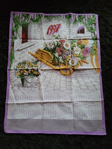 Ancien torchon tissu vintage - torchon,