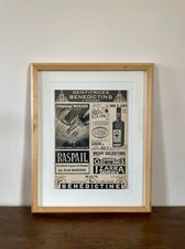 Affiche publicitaire alcools