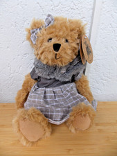 Superbe ours Louise Mansen Noelia,neuf avec étiquettes ,28cm,cadeau de qualité.