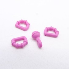 41670 Playmobil Lot de 4 Jouets Roses Bébé Hochets 5570 6447 9079 9495 5573