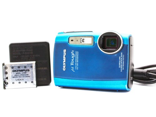 Olympus mju tough 3000 blue - u,