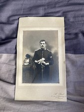 SOLDAT MILITAIRE 14 REGIMENT D'INFANTERIE CASOIR SABRE CC 1900 RUEL ST. ETIENNE