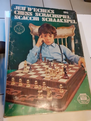 Jeu échecs vintage - jeu,