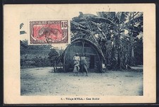 CPA M´Pila, Case Batéké 