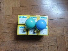 Lot de 6 Ampoules E14 ORBITEC Couleur Neuves À Vis 